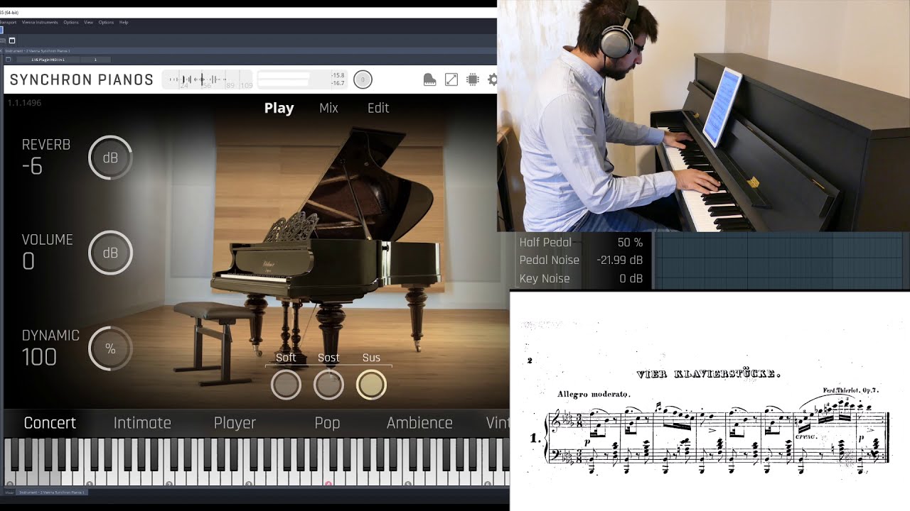 The Best Digital Piano For (Late) Romantic Music Is The VSL Synchron Blüthner (Review, Playing)