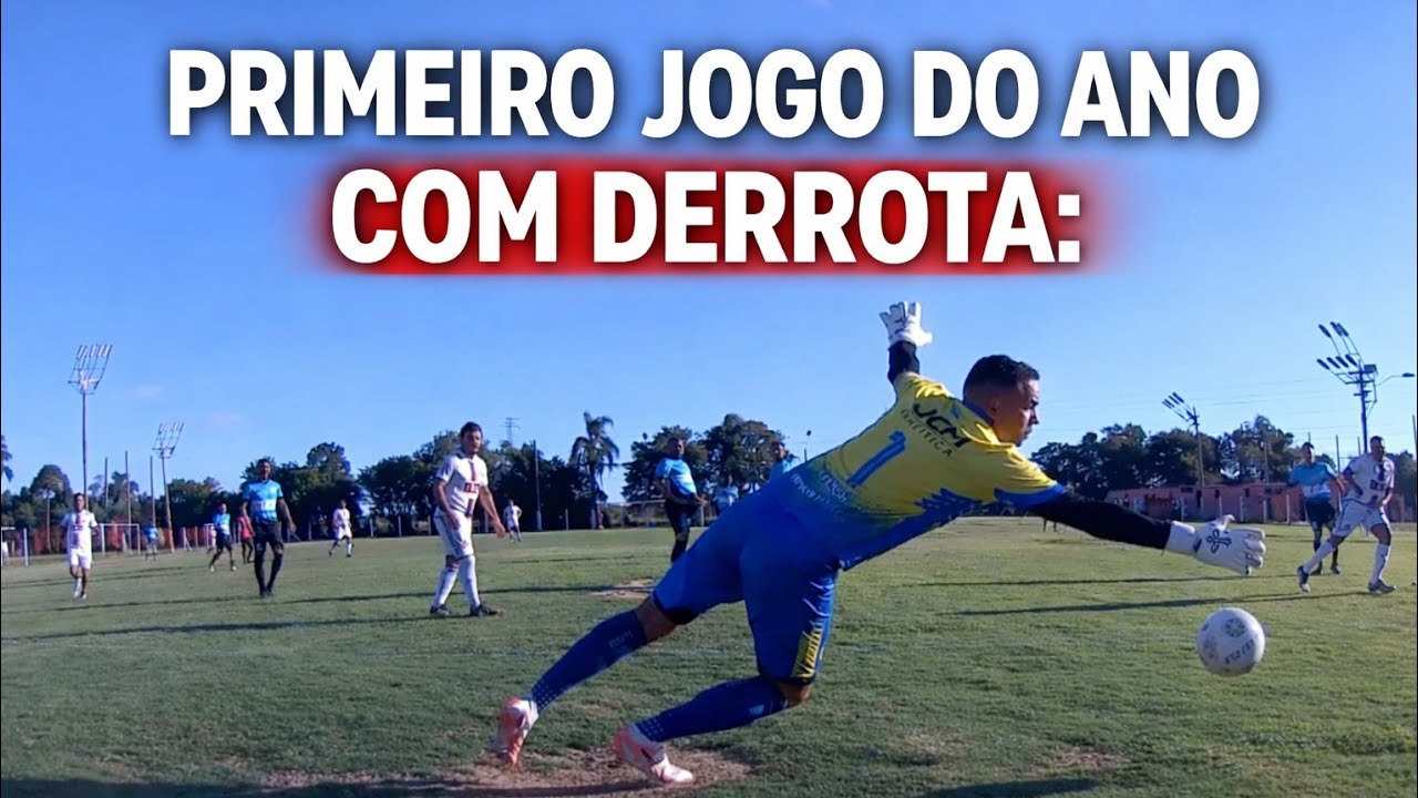 Futebol de sábado, Defesas e gol do adversário!@GoleiroLazzaretti 