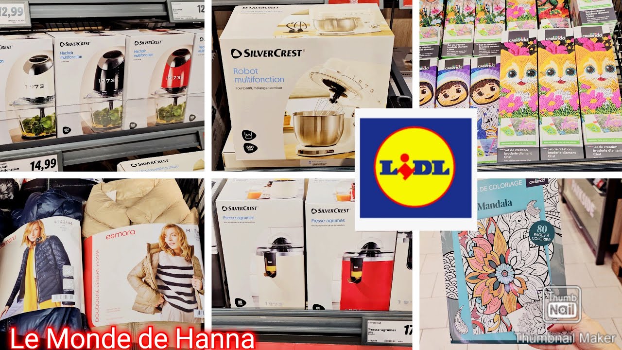 LIDL FRANCE ARRIVAGE 25-09 NOUVEAUTÉS 