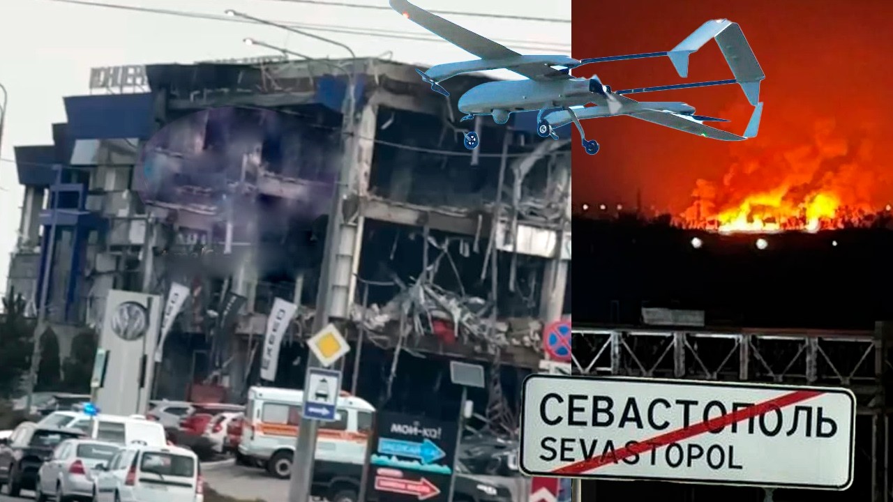 Крым: Алмаз-Антей и Зенитный полк разбомбили БПЛА! Краснодар: Очень страшно! 