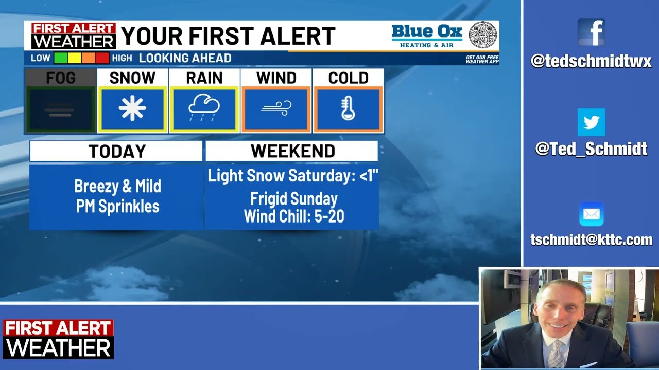 November 7, 2025 Friday Mid-Morning Weather Update