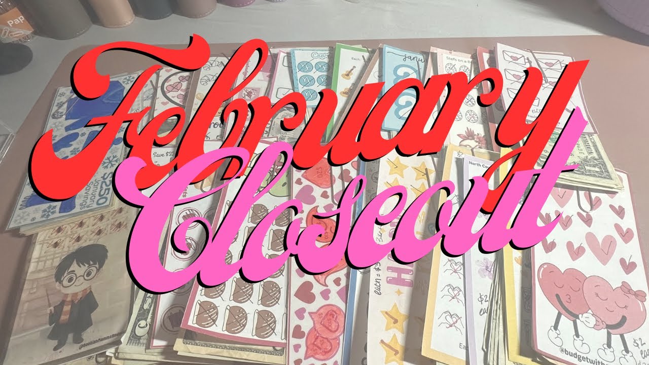 How Much Did I Save in February? | Counting Up Challenges| Randomized Savings of $685