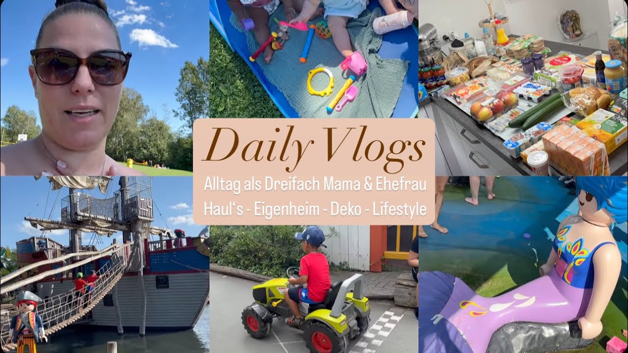 Ausflug ins PLAYMOBIL Funpark! Feedback & Spielzeug Haul l Schwimmbadbesuch l Aldi Haul