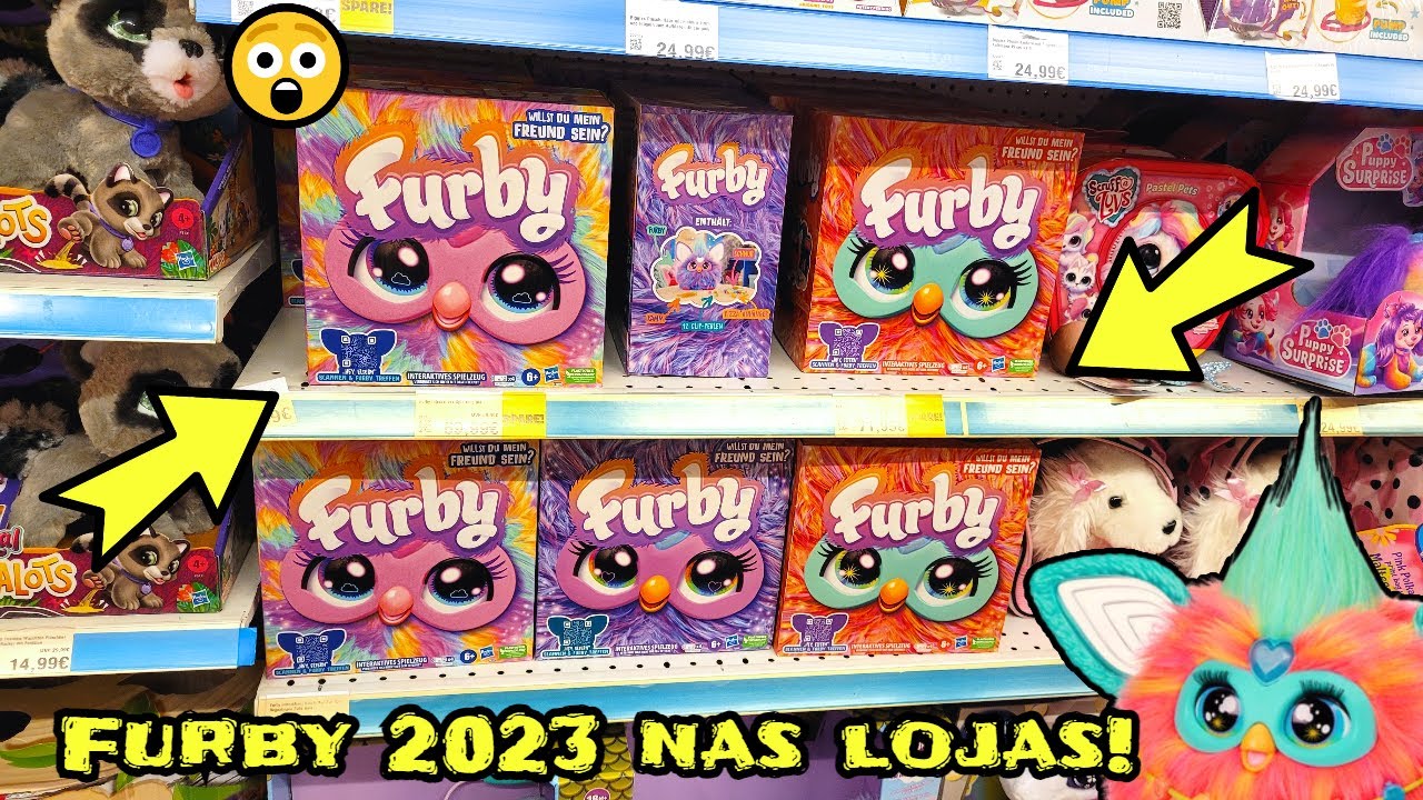 Encontrei o novo Furby 2023 nas lojas 🤯