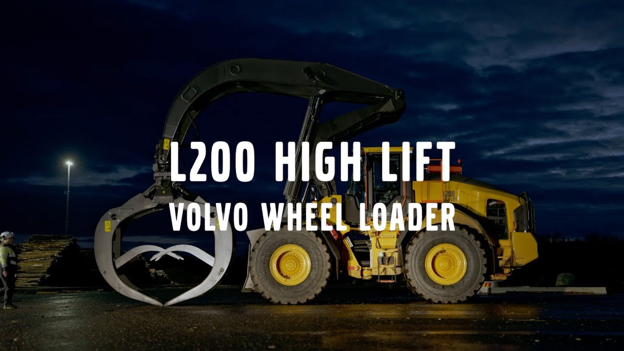 The new generation L200HL high lift wheel loader from Volvo