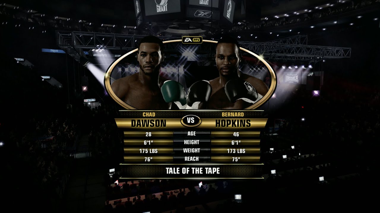 Fight Night Champion - Chad Dawson vs Bernard Hopkins - Light Heavyweight Match