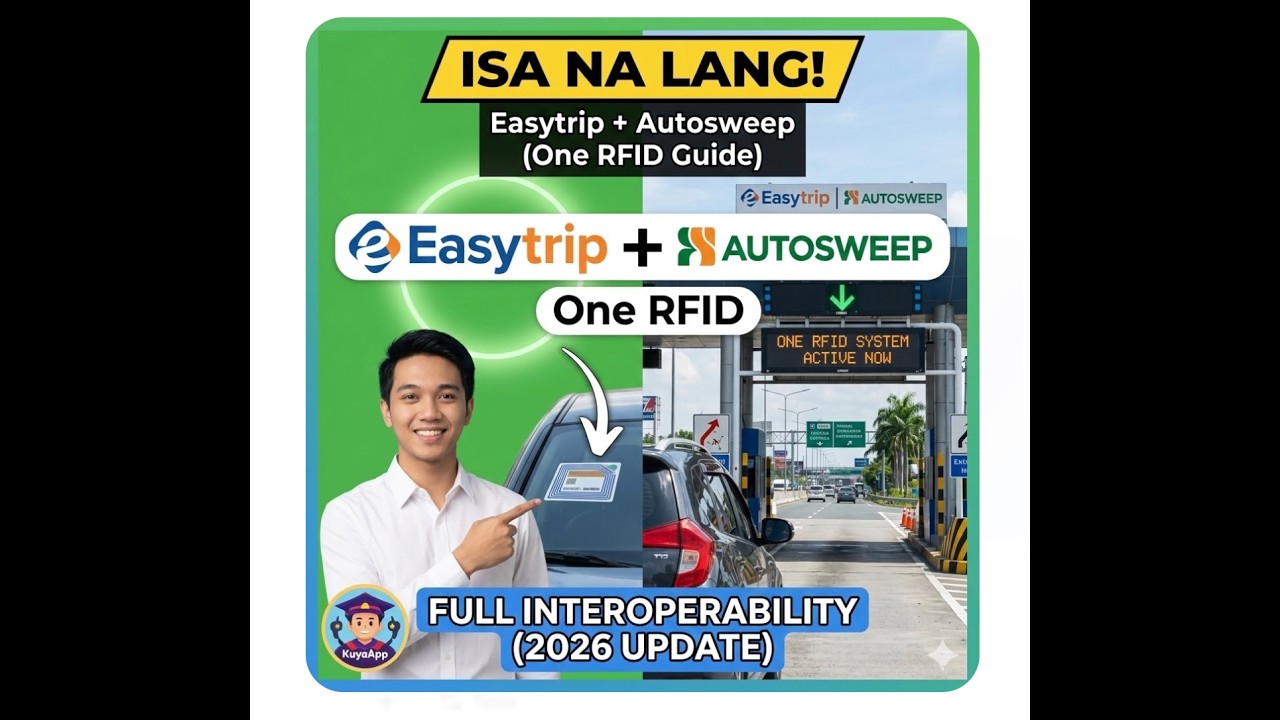 ISA NALANG! How to Link Easytrip and Autosweep for One RFID (2026 Guide)