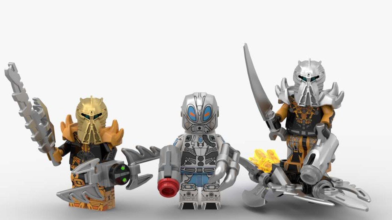 Lego Bionicle Moc - The Matoran Kingdom Head