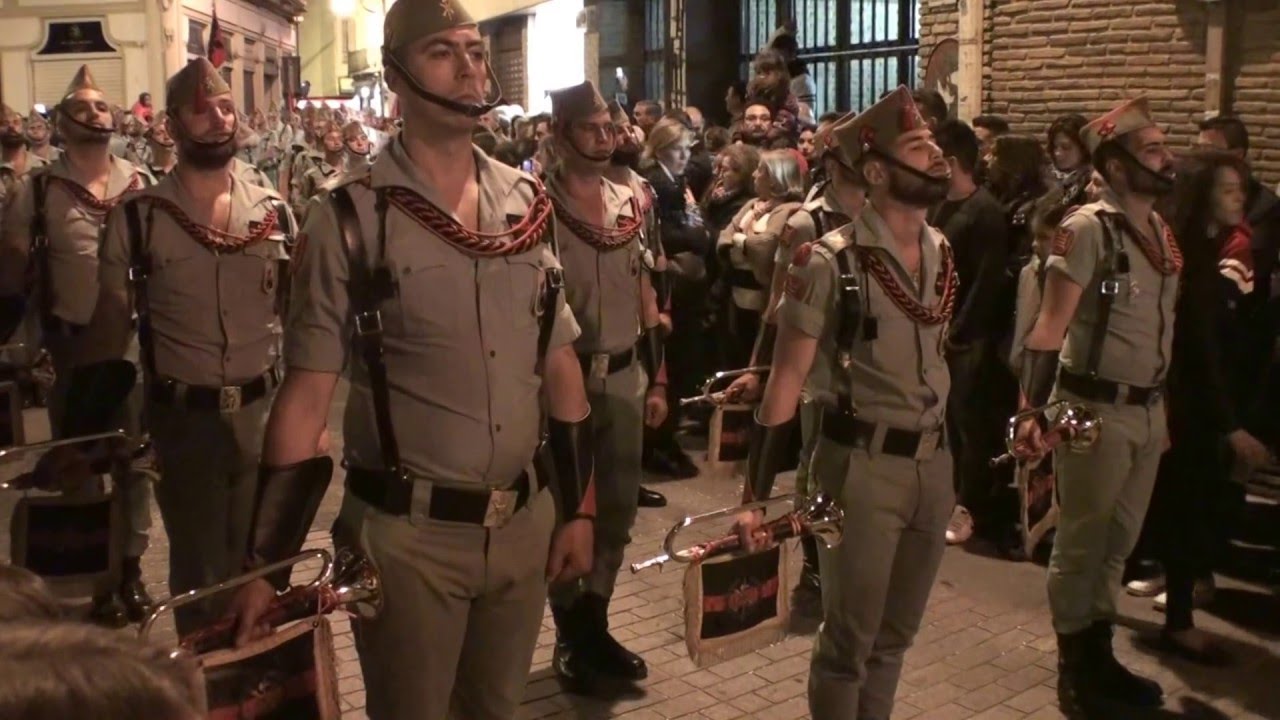 Los legionarios-la Legión en Córdoba-Semana Santa Córdoba-2016.Tercio Gran Capitán 1º de la Legión.