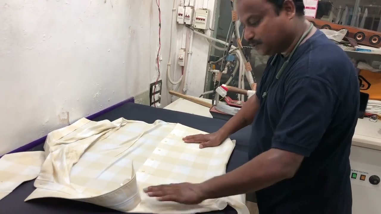Shirt press kaise kare | Shirt press karne ka tarika | shirt press karke kaise fold karen #shirts