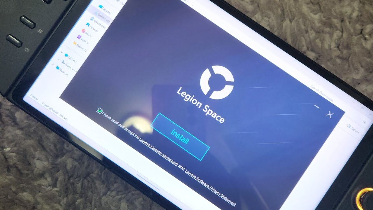 Legion GO Legion Space installers
