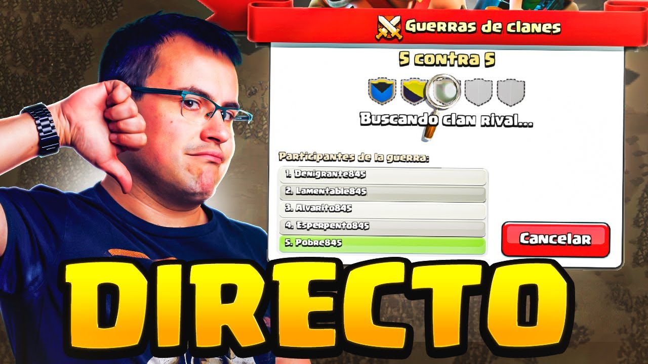 Supercell no me deja hacer Historia en Clash of Clans 🔥 DIRECTO