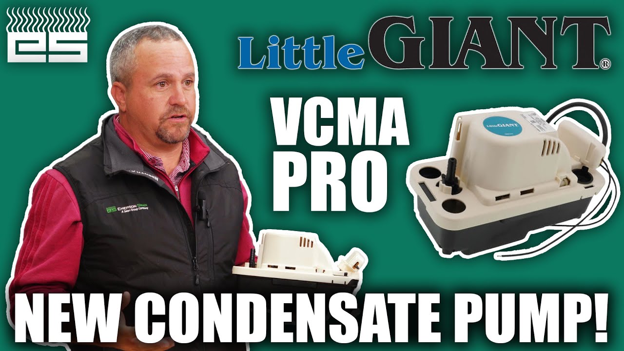 NEW VCMA Pro Condensate Pump EXPLAINED | @LittleGiantPump