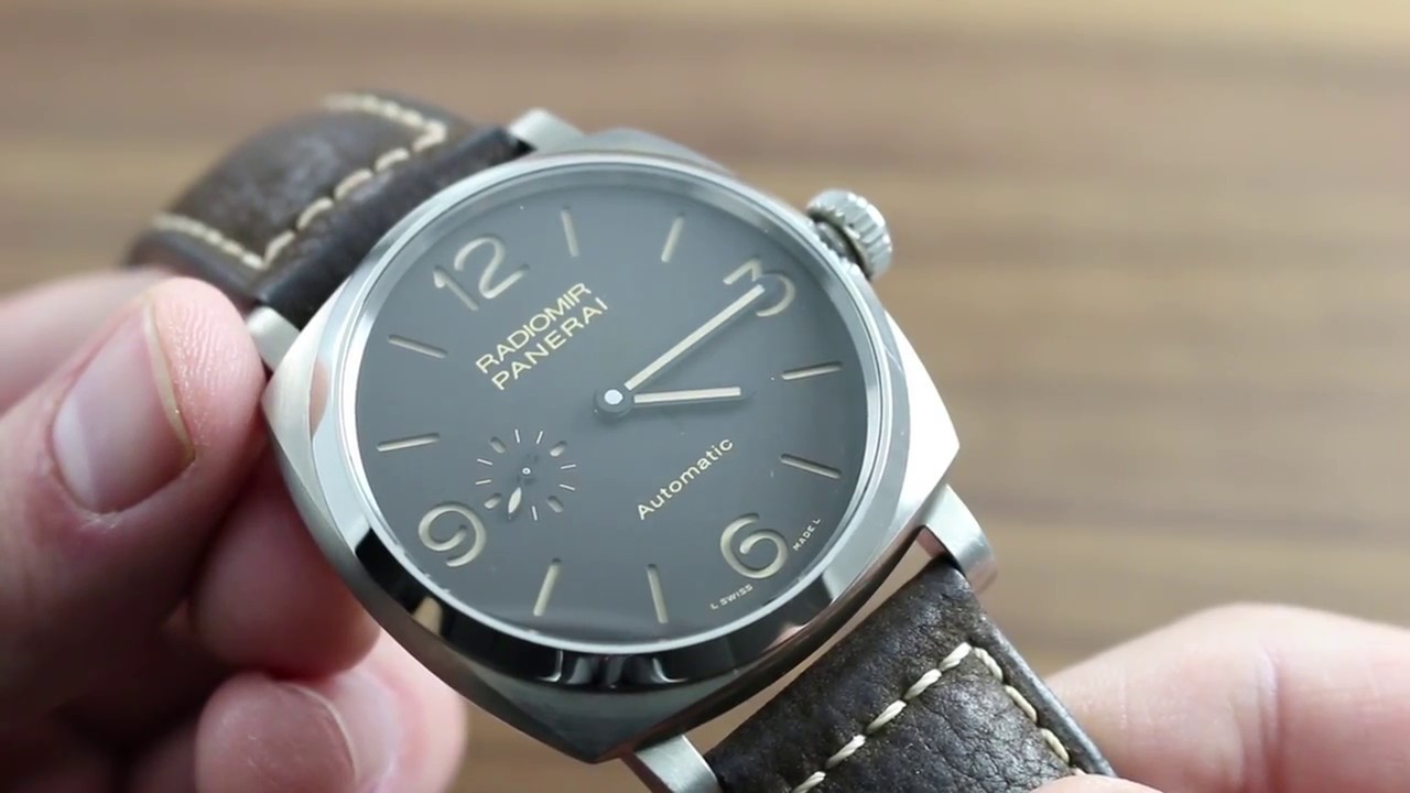 Panerai Radiomir 1940 3 Days Automatic Titanio PAM 619 Функции и уход
