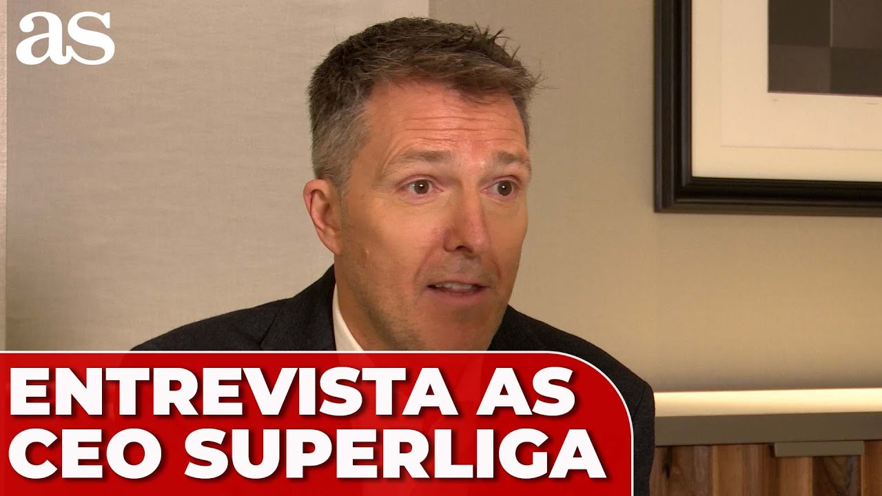 ENTREVISTA A BERND REICHART, CEO de la SUPERLIGA, atiende a AS: 