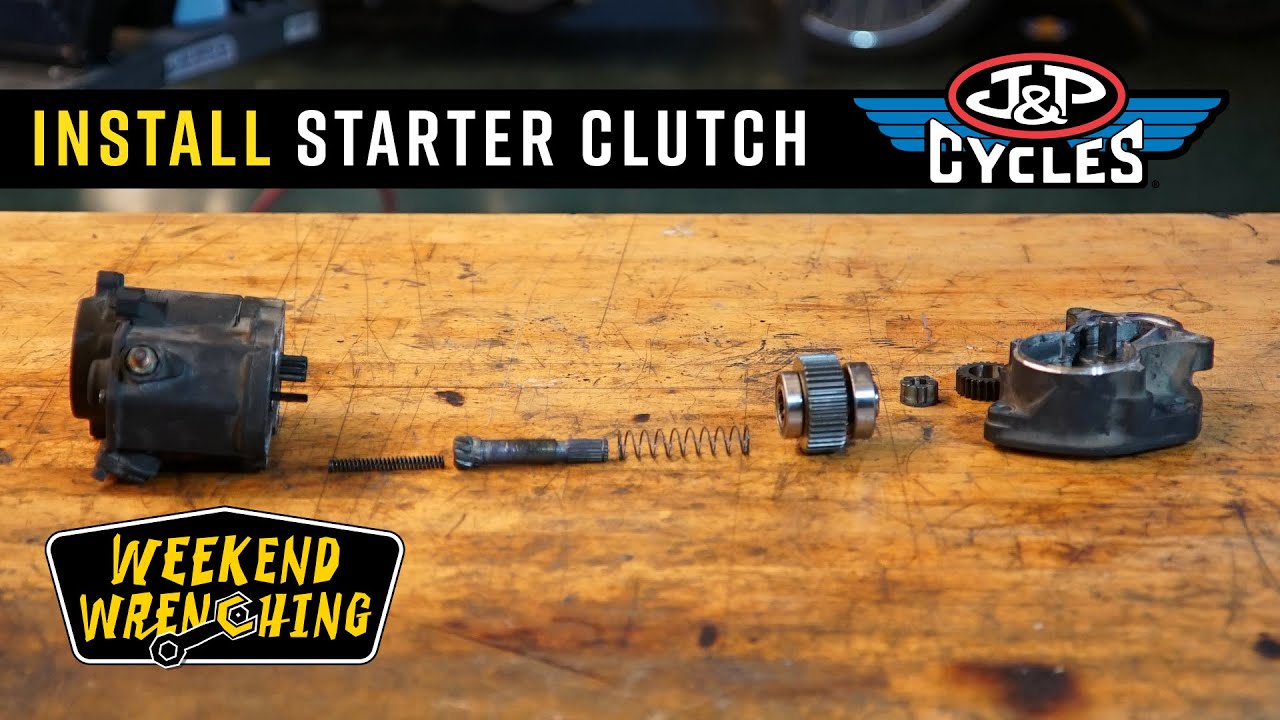 How to Replace a Harley Davidson Starter Clutch : Weekend Wrenching