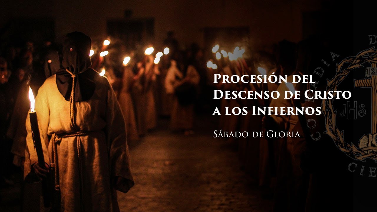 Procesión del Descenso de Cristo a los Infiernos. Semana Santa de Cieza 2021.