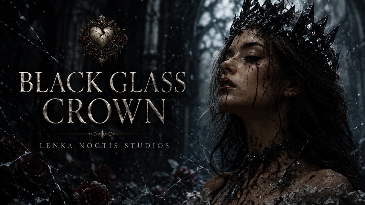 Black Glass Crown | Dark Cinematic Pop Anthem | Official Music Video
