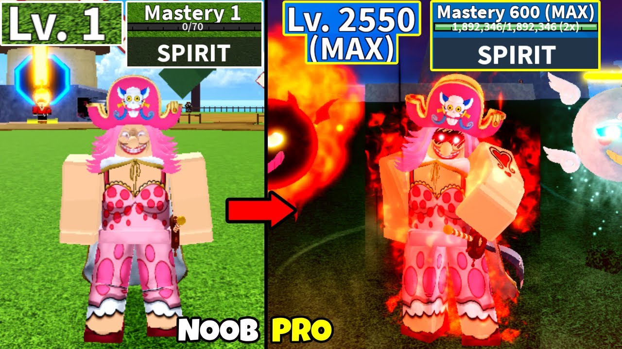 Beating Blox Fruits as Big Mom! Lvl 0 to Max Lvl Full Human v4 Awakening in Blox Fruits!