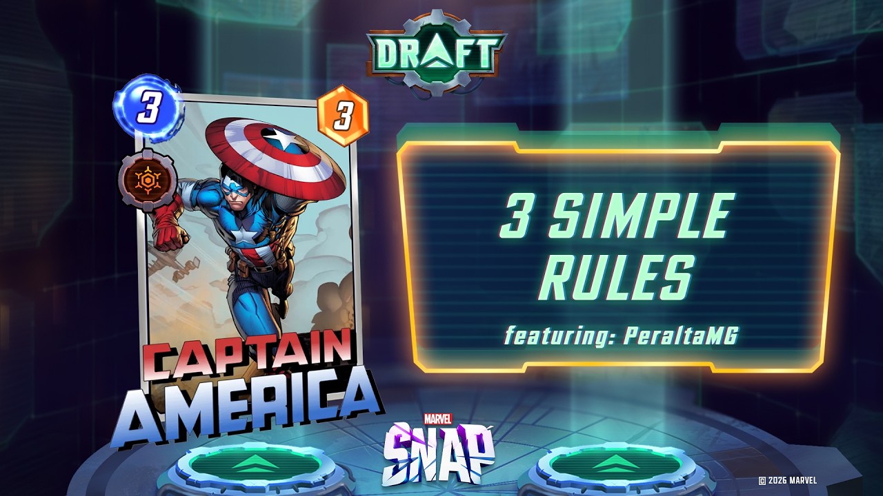 MARVEL SNAP Draft: 3 Rules for Every Run