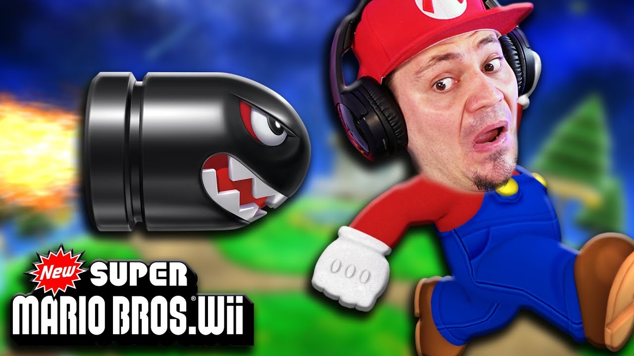 🥴 NIE! NIE POSMYRACIE MNIE PO TYŁECZKU! | New Super Mario Bros Wii 🥴