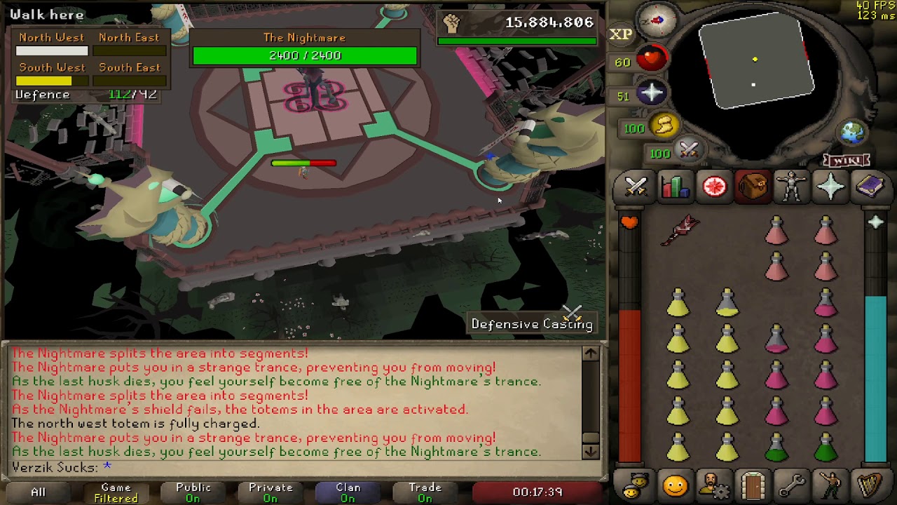 Nightmare boss solo with under 10M in gear