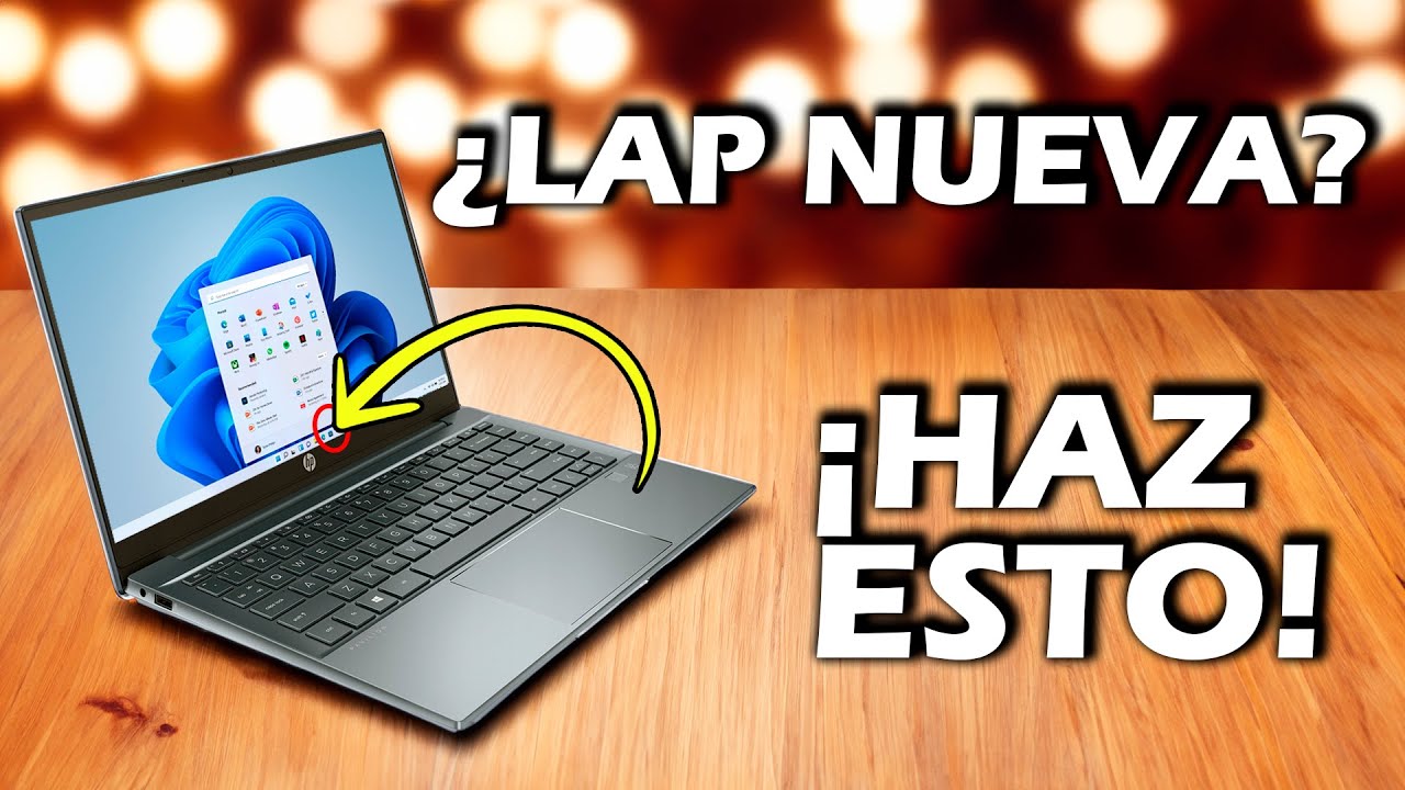Evita errores: Cómo configurar correctamente una laptop nueva en 2026 💻👌
