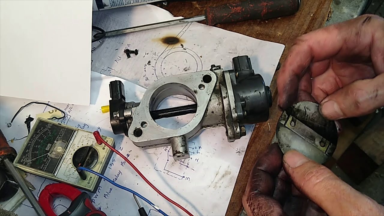 4JX1 engine EGR valve & throttle plate DELETE