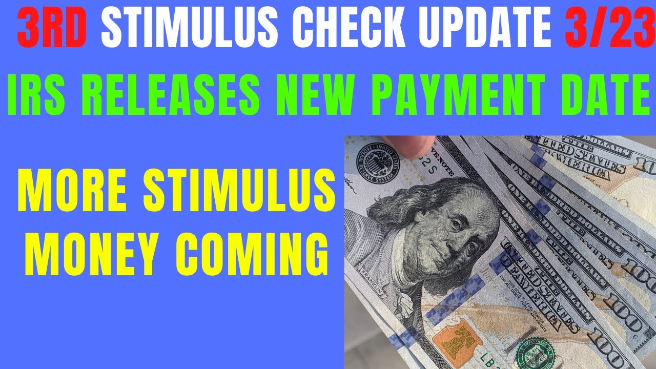 $1,400 Third Stimulus Check Update *IRS NEW DATE*
