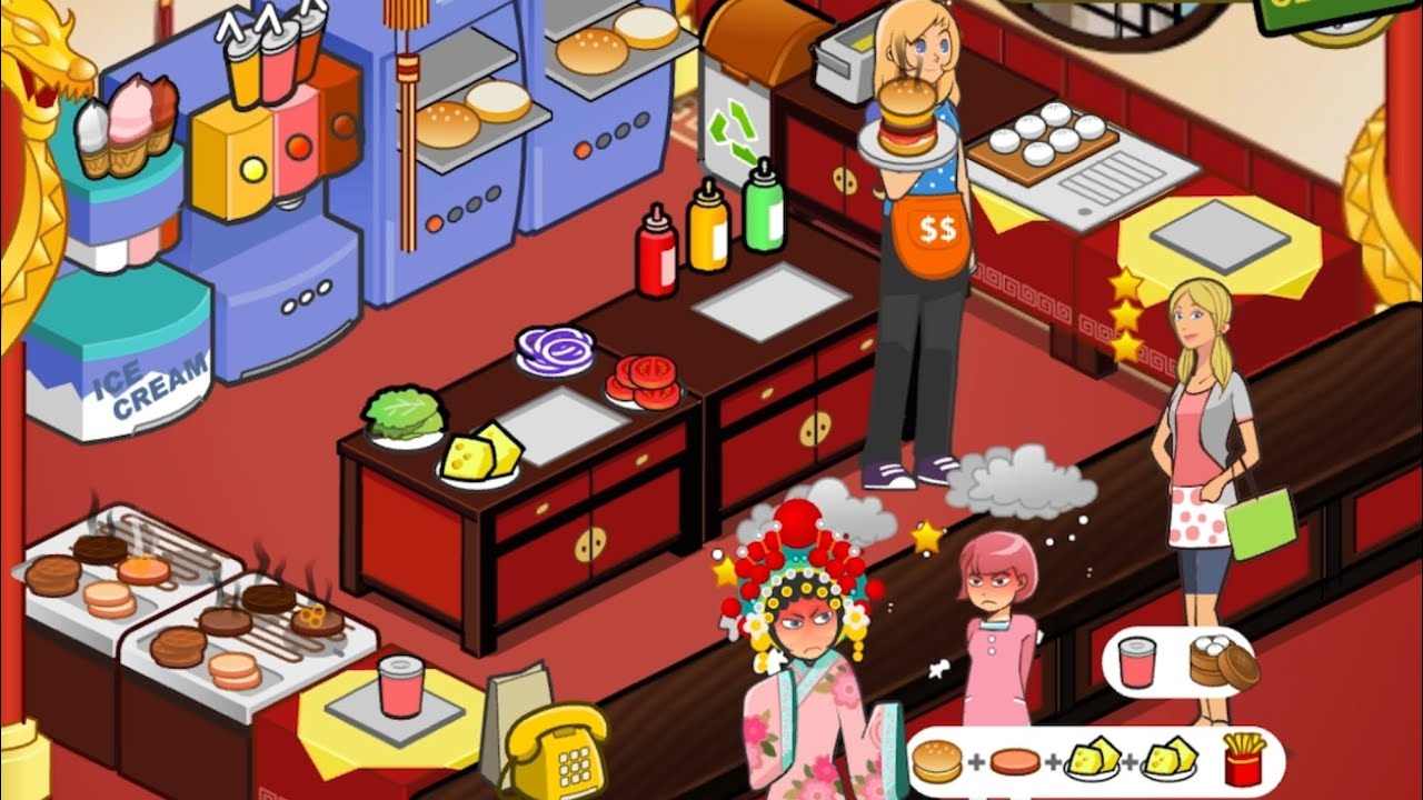 Burger Restaurant 3 - Full Gameplay till Final Day 25! (Story mode)