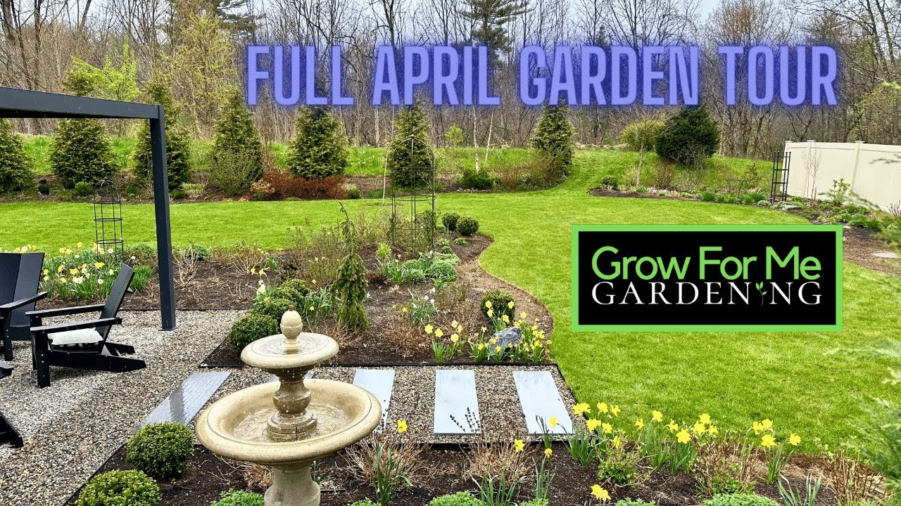 Full April Garden Tour 2024 ⭐️ Get Inspired, Plant Names Included!