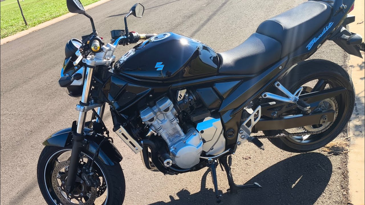 Excelente opção de moto quatro cilindros até 26 mil (BANDIT )