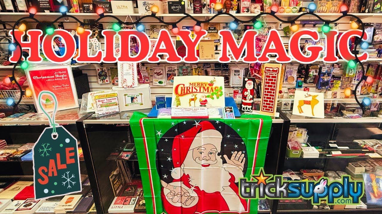 🎄 LIVE Holiday Magic Showcase from the TrickSupply Showroom! 🎩✨