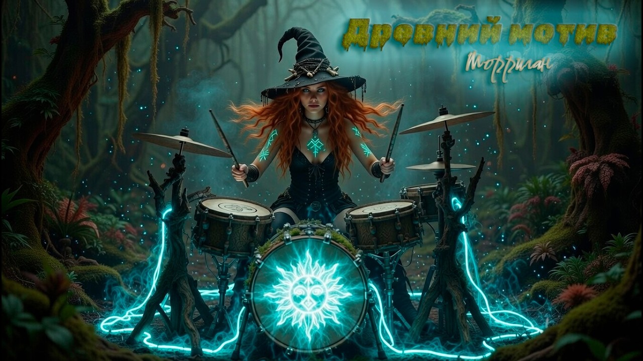 Древний мотив. Ведьма исполняет 🔥 🥁