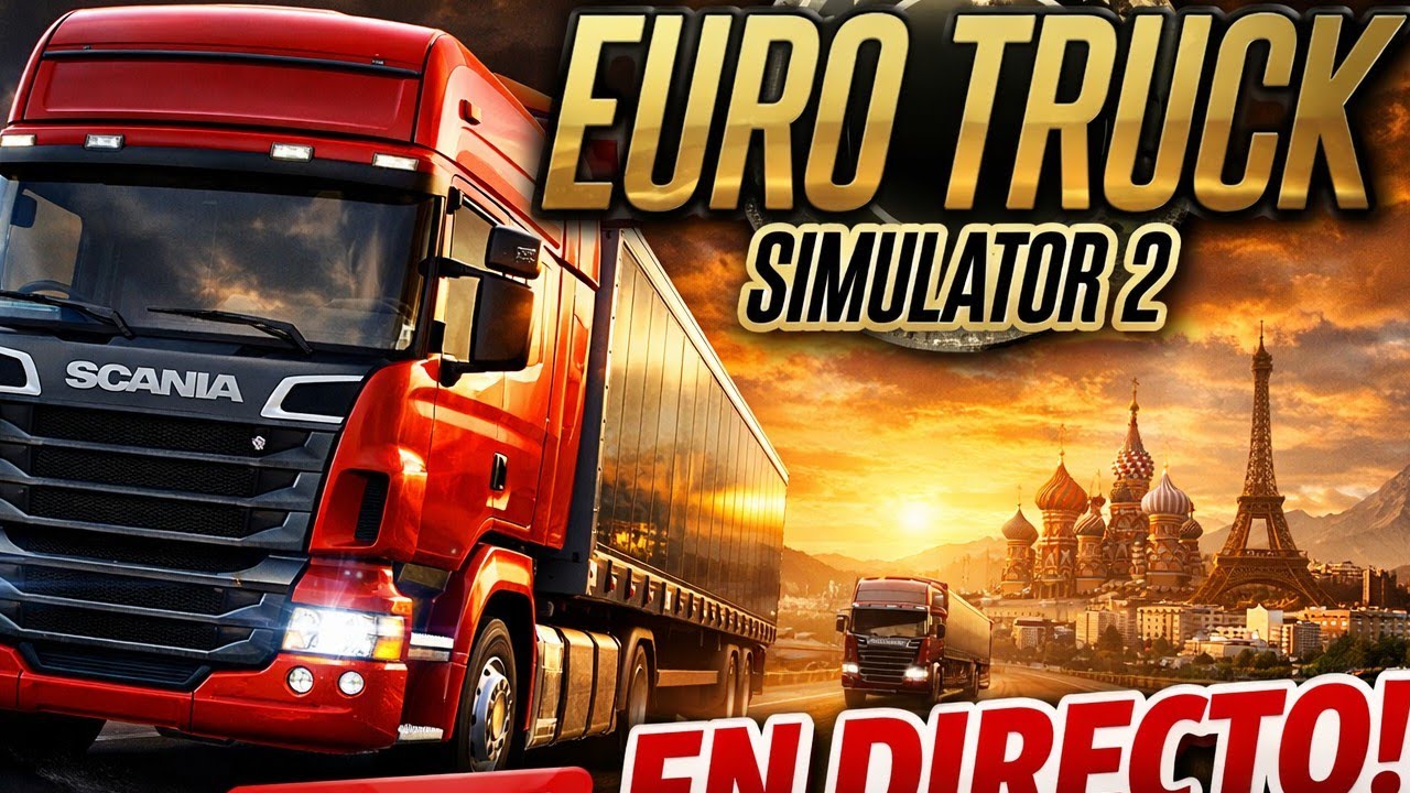 Ruta nocturna por Europa | Conducción relajada 🚚