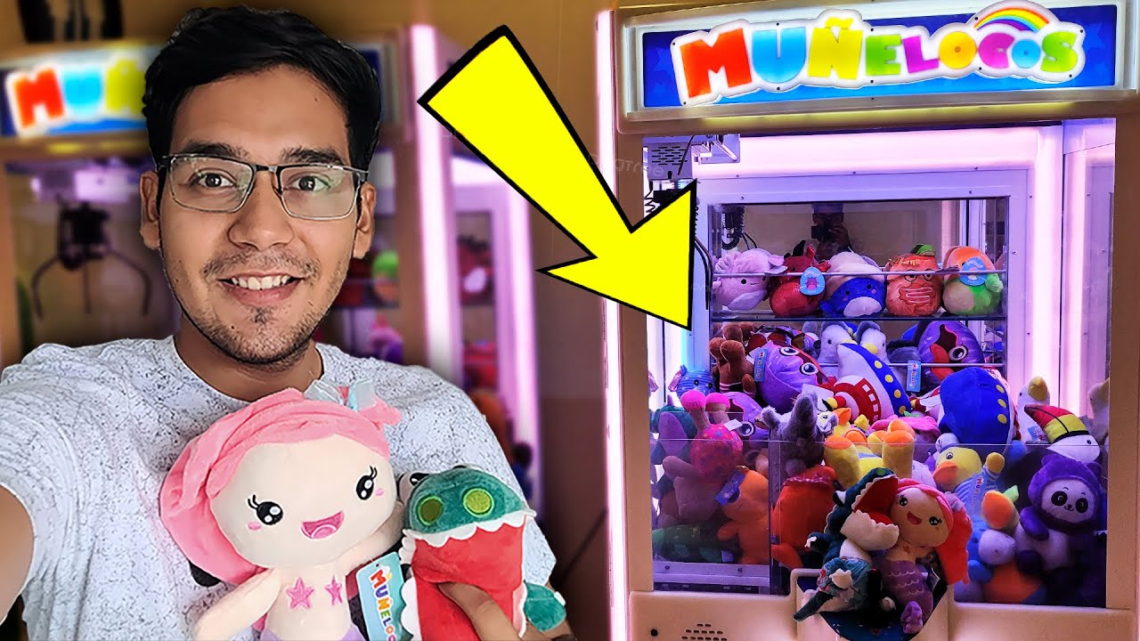 Así GANE Peluches de VERANO en la Maquina de Muñelocos😱