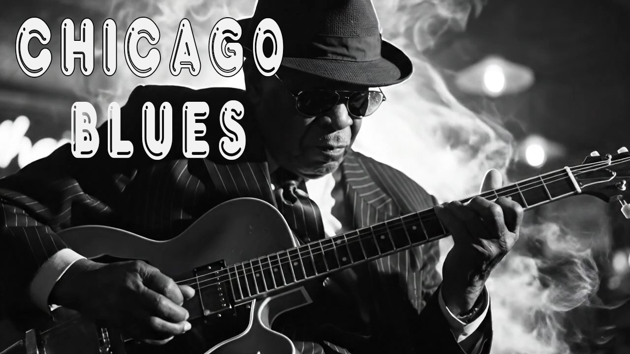 Dark Midnight Chicago Blues 1950s–60s 🎷 Lonely Highway Blues Mix