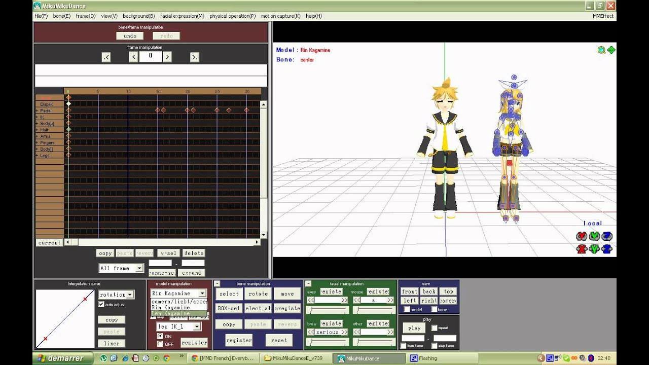 [MMD French] Tutoriel : Déplacement du centre des personnages