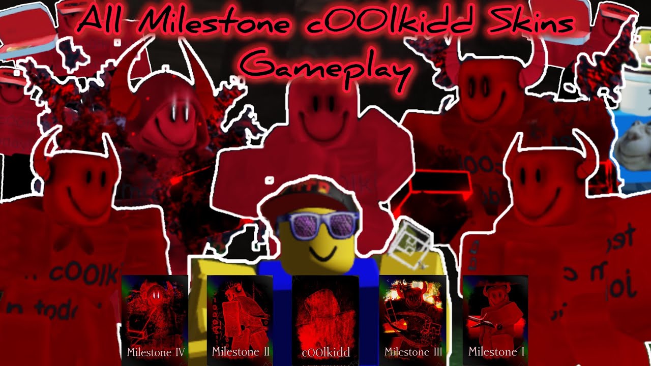 Forsaken - (Old) All Milestone c00lkidd Skins Gameplay