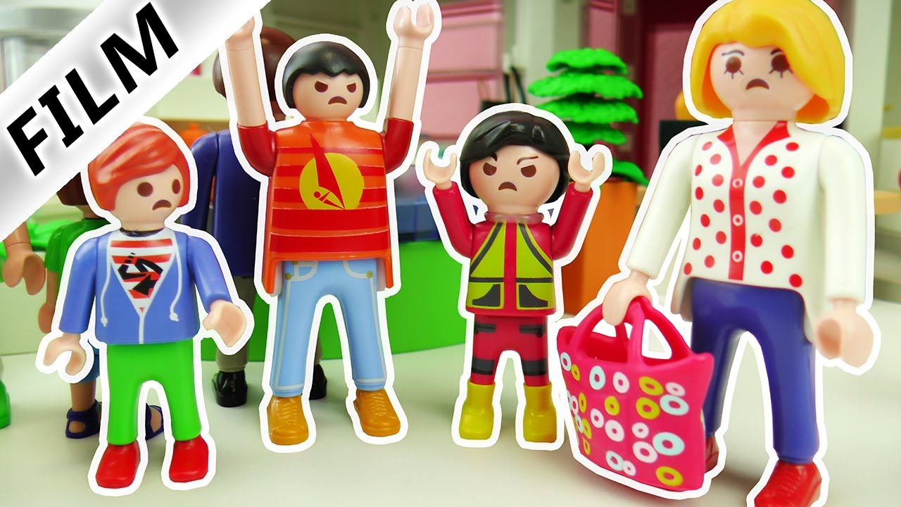 Playmobil Film Deutsch - KIND ODER MUTTER?! GROßER JULIAN & MUTTER DRÄNGELN SICH VOR! Familie Vogel