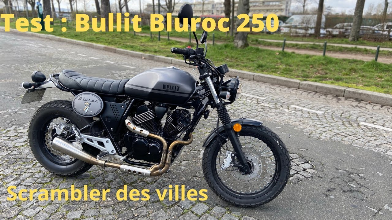 Bullit Bluroc 250, le scrambler des villes