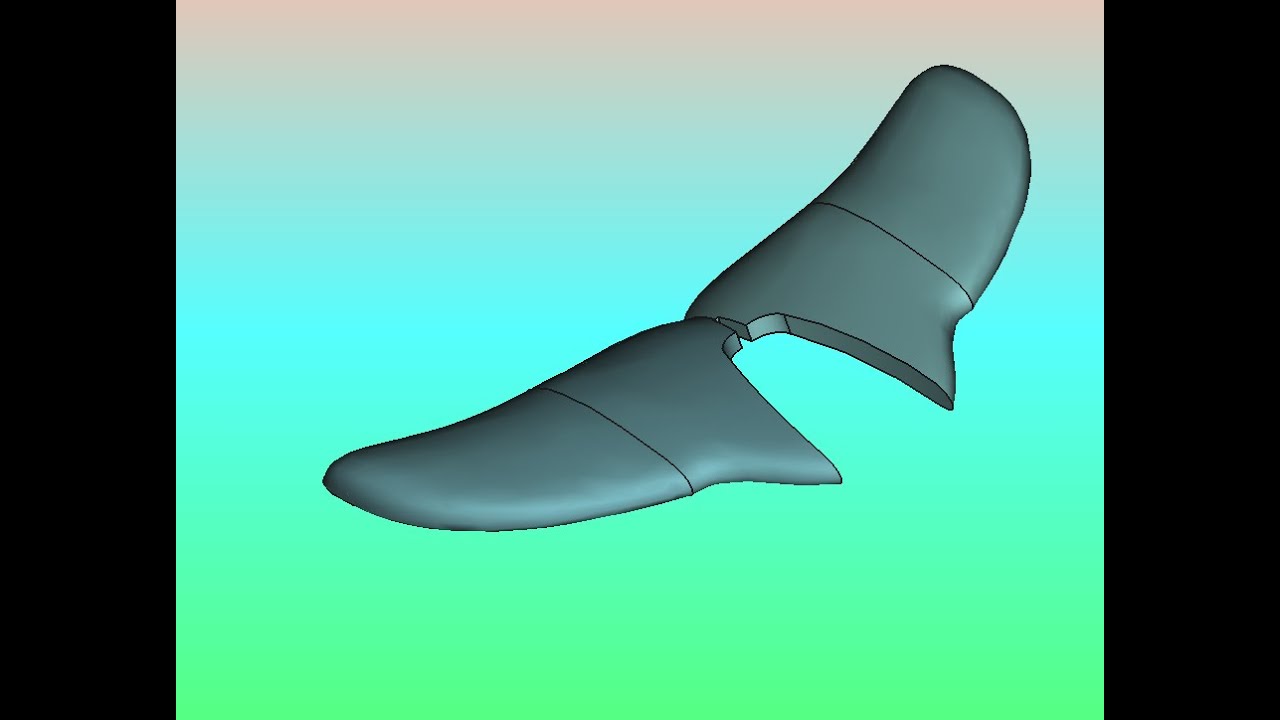 FreeCad гидрокрыло