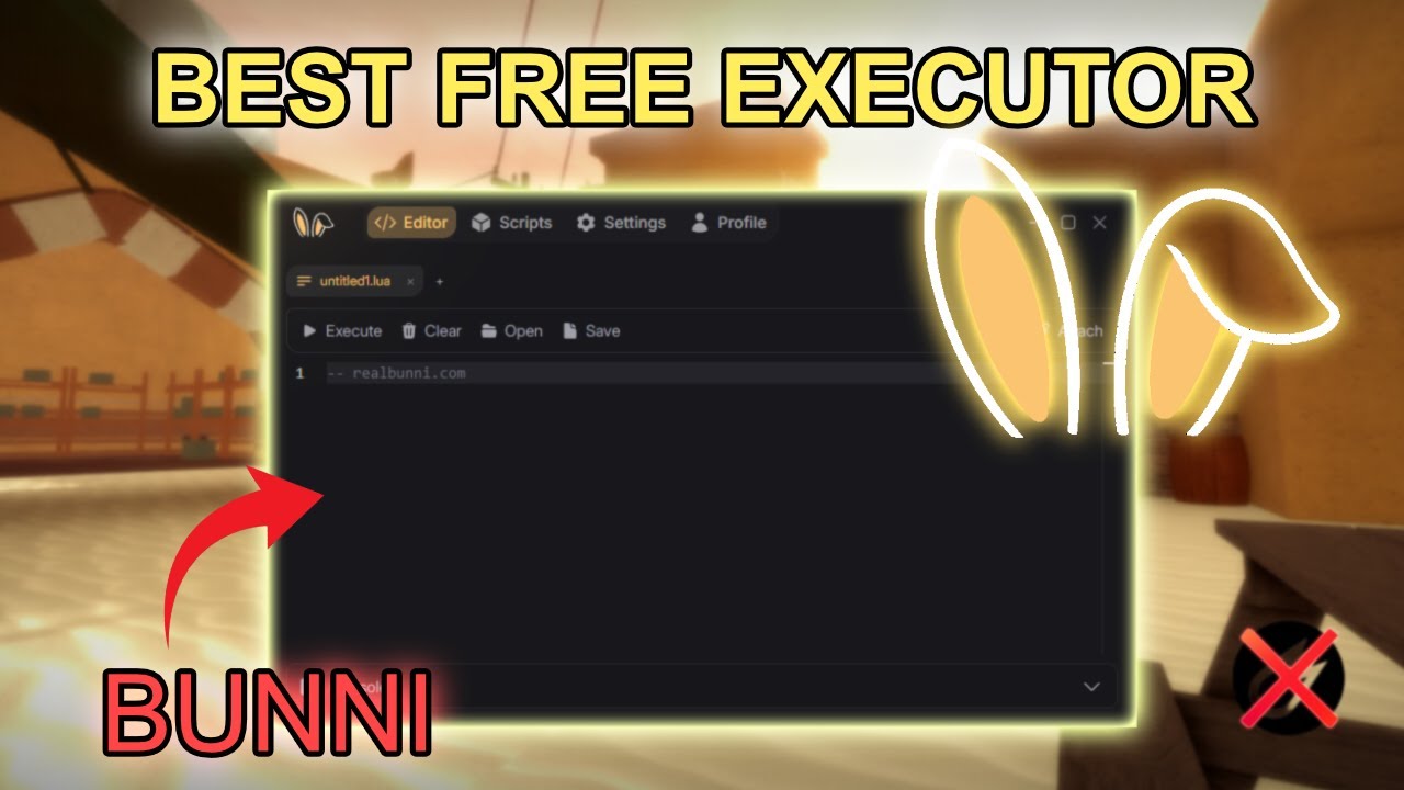 [BUNNI] Best FREE Roblox Executor!