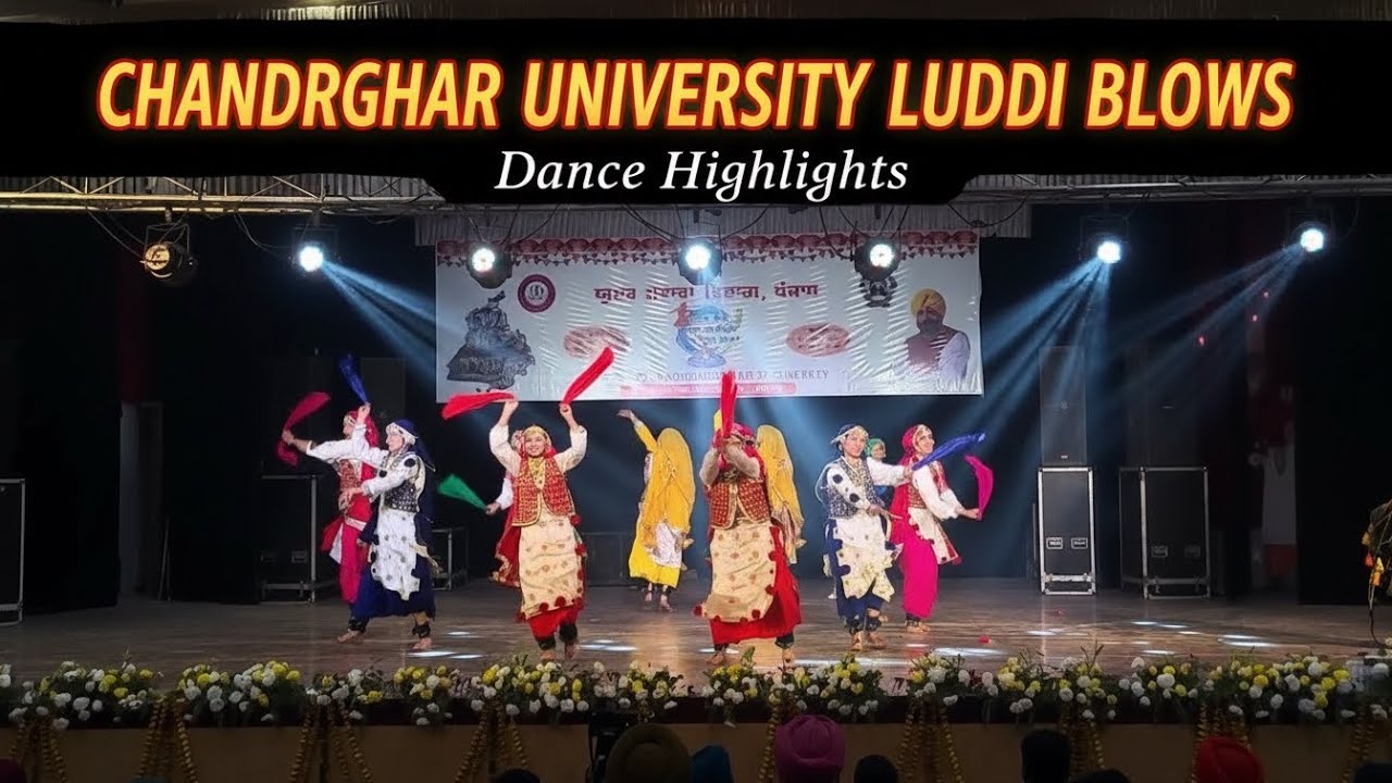 MIND-BLOWING LUDDI BY CHANDIGARH UNIVERSITY KADUAN AT INTERVERSITY 2025 🏅