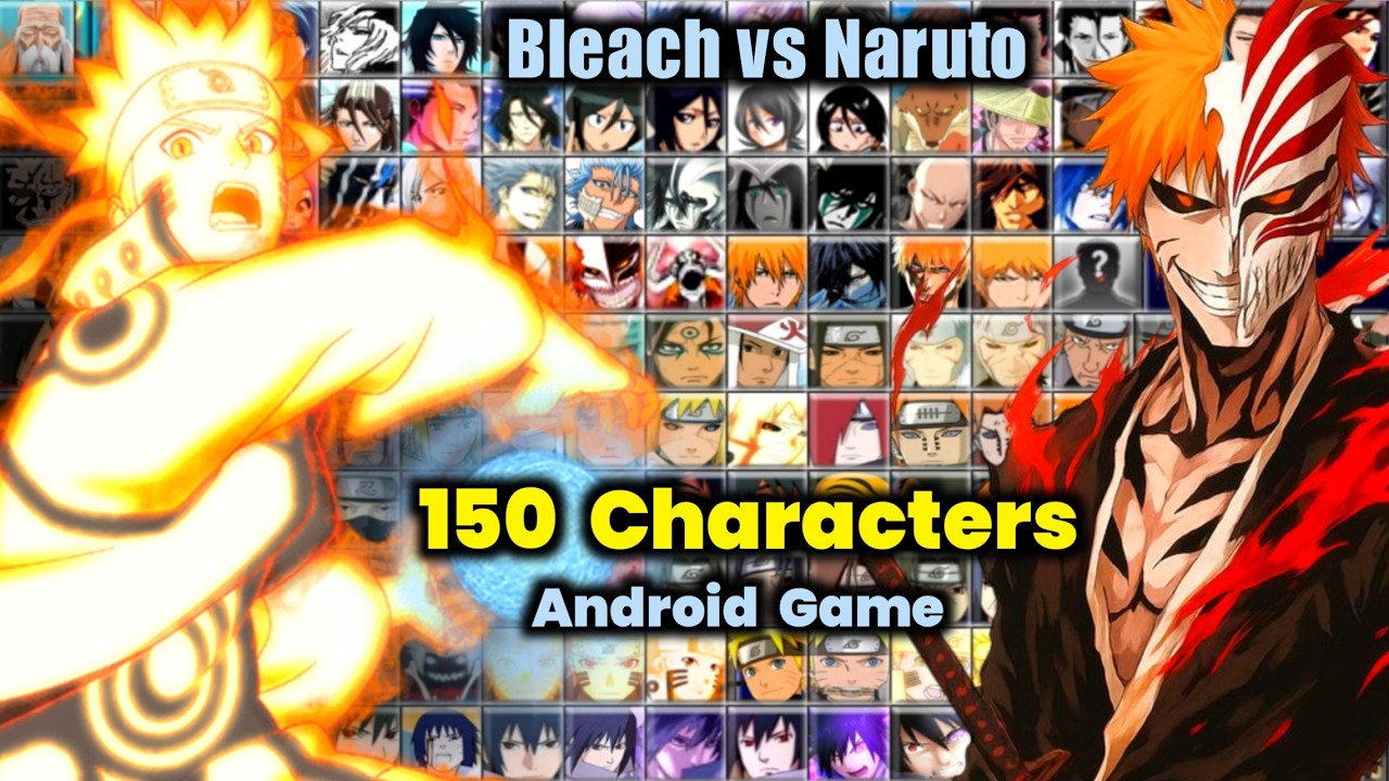 НОВОЕ ОБНОВЛЕНИЕ‼️ Bleach vs Naruto MUGEN Android 🔥 Более 150 персонажей аниме-игры, ОФФЛАЙН