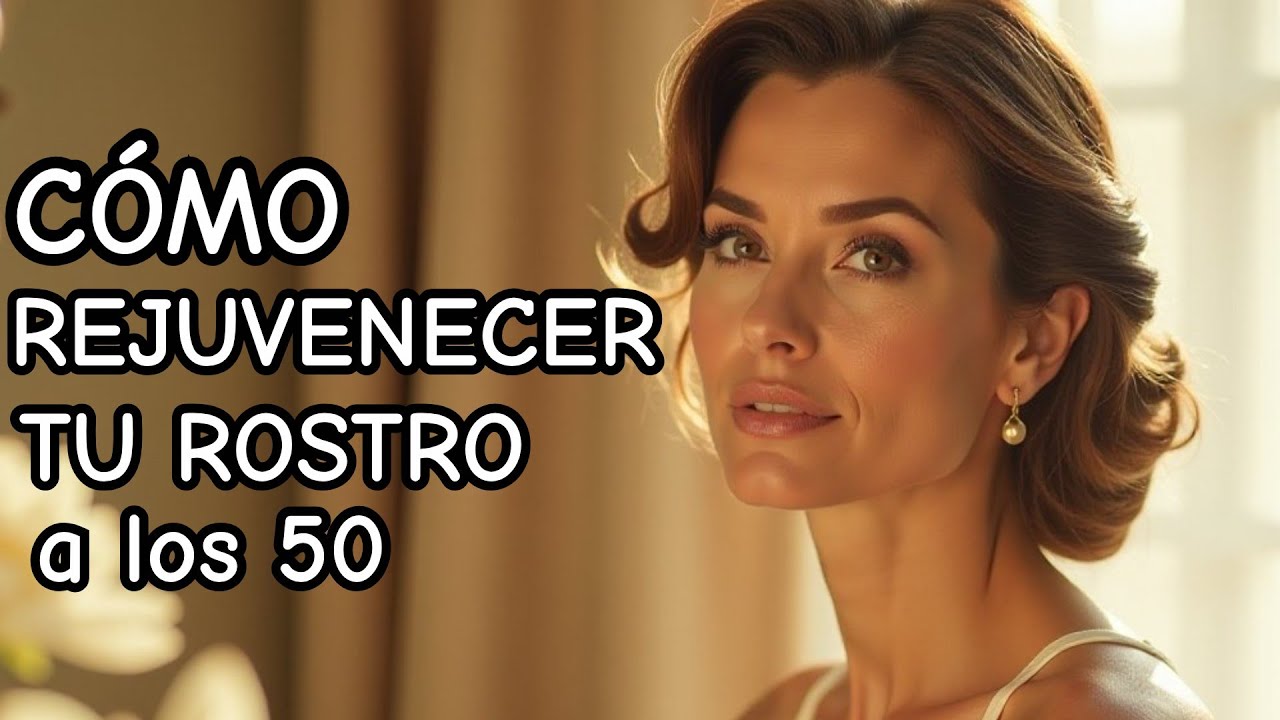 Cómo REJUVENECER tu ROSTRO a los 50 Años de Forma NATURAL