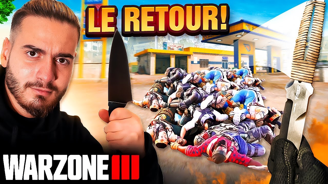 JE RATE AUCUN COUTEAU DE LANCER, TOUT LE MONDE EST CHOQUÉ !
