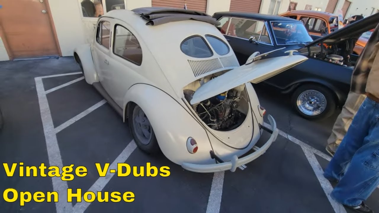 VIntage V-dubs Open House - VW Car show - VW Swap Meet  Check it out 2025
