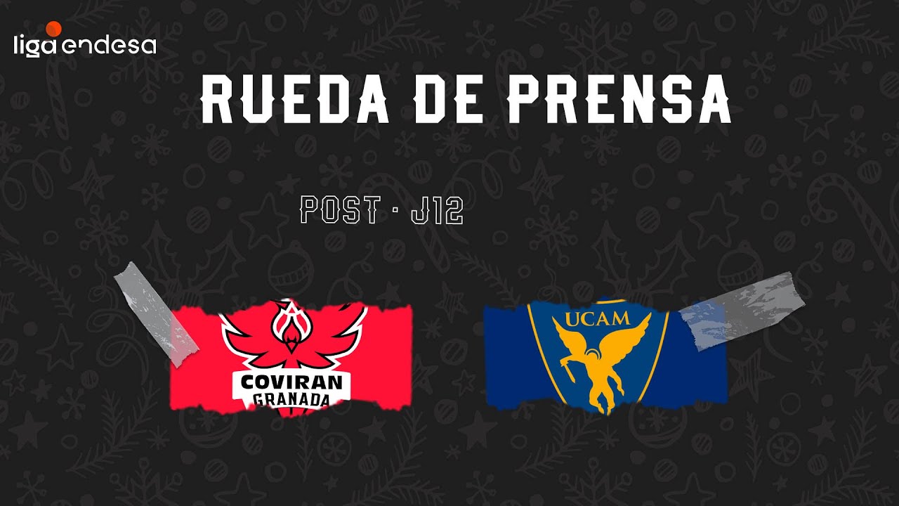 🔴EN DIRECTO |🎙 Rueda de Prensa Post | Coviran Granada 🆚 UCAM Murcia | J. 12