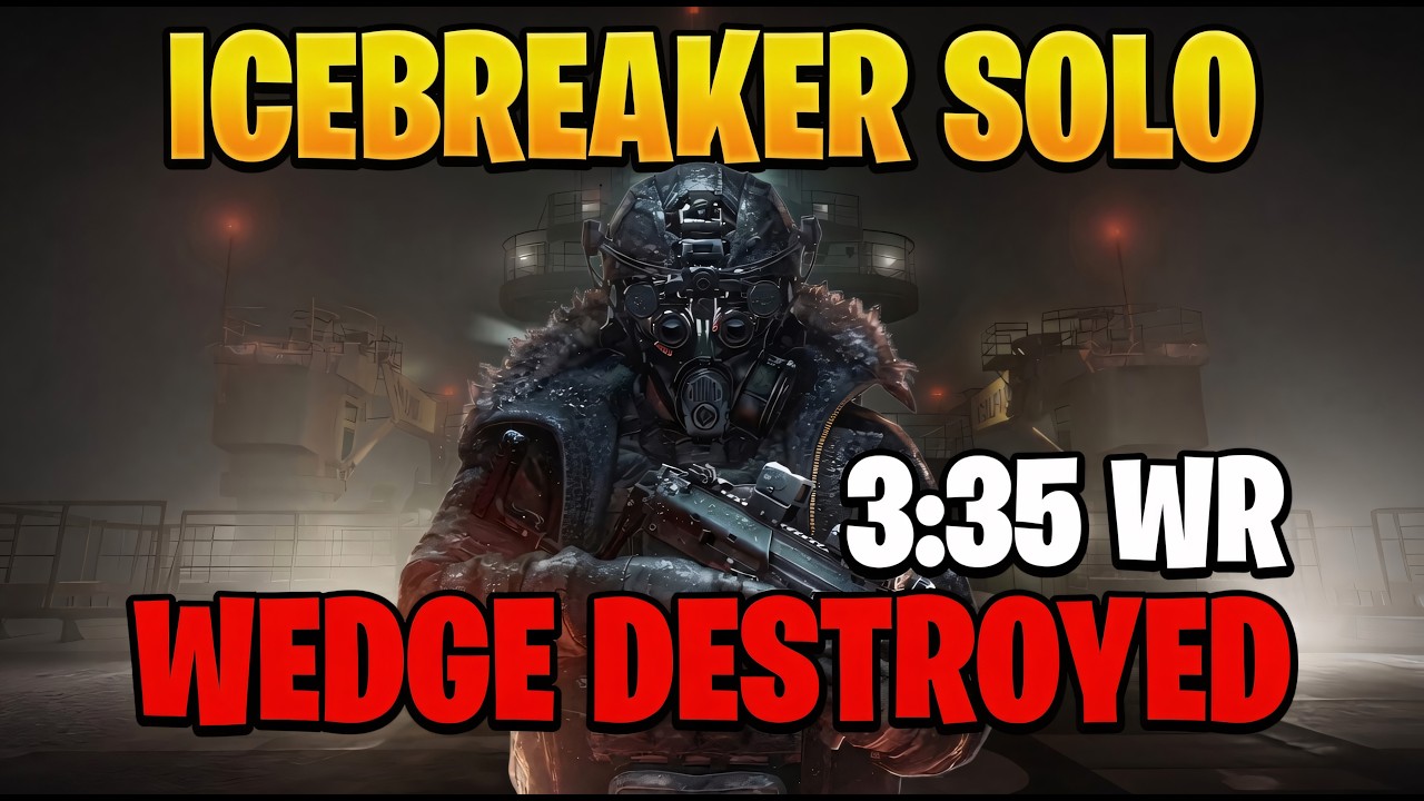 Icebreaker Solo Speedrun WR 3:35 | Fastest Clear - Tarkov